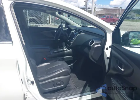 2019 Nissan Murano Sl z USA, uszkodzony, nr VIN 5N1AZ2MJ3KN130784
